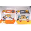 Disney Personaggio Disney Topolino e Paperino, 2 set di borse con zip con manico inf...