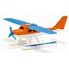 SIKU 1099, Idrovolante, Metallo/Plastica, Blu/Arancione/Bianco, Ali pieghevoli