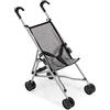 Bayer CHIC 2000 Passeggino per bambole Funny, passeggino per bambole, colore: grigio melange