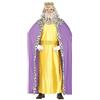 Guirma-Costume Re Magio Baldassarre, Colore Giallo/Viola, L (52-54), 41687
