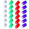 AZIDWERYQ Luci da Dito a LED Giocattolo per Torcia elettrica con Fascia per Pollice in plastica Colorata per Bambini Adulti Luci da 24 Pezzi