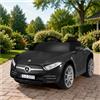 ORYXEARTH Auto elettrica per bambini, 6 V, con telecomando da 2,4 G, clacson, musica Bluetooth, USB e batteria al piombo-acido AGM, motori da 25 W, 2-5 km/h, per bambini da 3 a 6 anni, colore nero