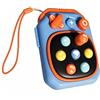 Syglawnd Gioco per Bambini, Giocattolo sensoriale Portatile in plastica per attività di apprendimento per Bambini, Giochi da Tavolo Portatili (Blu), Giochi da Tavolo