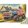 kRbTqLwPzXsM Camion Monster Americano Puzzle 1000 Pezzi Carta per Adulti Scena Casa di Campagna Puzzle per Famiglia Relax Decorazione Casa Regalo Attenzione 38x26cm/1000pcs