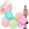 EAVUYIS 15 Pezzi Palloncini d'acqua in Silicone, Gavettoni Acqua Riutilizzabili a Eiempimento Rapido, Giochi d Acqua Estivi Giardino/Spiaggia/Piscina, Bombe d'acqua Gioco per Bambini Adulti