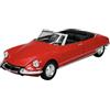 Generisch Welly Modello Auto Compatibile con Citroen DS 19 DS19 Cabriolet Rosso ca 1/24 1:24 Metallo Modello Auto Il Cast Nuovo in Scatola