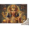 kRbTqLwPzXsM Faraone Egizio Antico Puzzle 1000 Pezzi Cartaceo per Adulti Stile Affresco Puzzle per Famiglia Relax Casa Decorazione Regalo 38x26cm/1000pcs