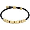 LIEBESKIND Berlin Bracelet - Elegante bracciale in acciaio inox lucido - IP Gold - regolabile fino a 21 cm - impermeabile e delicato sulla pelle