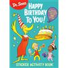 Random House Dr. Seuss: Happy Birthday To You Sticker Activity Book (Tascabile)