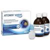 Atomix Wave Dispositivo Per Igiene Rinofaringea Atomix Soluzione Salina 250ml 2 Pezzi + Terminale Nasale + Erogatore A Soffietto