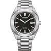 CITIZEN Eco-Drive Orologio solare da uomo con diametro di 41 mm e data, in diverse varianti, argento, Bracciale
