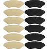 FAREASTSHOP 6 Paia Cuscini per Tallone Scarpe larghe e troppo grandi, solette per scarpe larghe, riempitivo per una migliore vestibilità e comfort, cuscino per tallone per uomo e donna