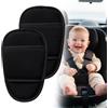 MBSIVSA 2 Pezzi Para-Inguine per Passeggino Bebè, Para-Inguine Comfort Universale per Neonati, Bambini Piccoli e Bambini, Cuscino Cintura Passeggino per Seggiolino