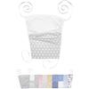 Vizaro - Telo Parasole passeggino universale per carrozzina - regolabile con protezione UV 50-100% Cotone - Premium UE - Stelline Bianche