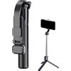 Générique Selfie Stick - Treppiede allungabile da 7,68 pollici | Gadget di | fotografia remota senza fili | Bastone luminoso di riempimento portatile - per la registrazione video di selfie di gruppo
