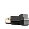 System-S Adattatore HDMI 4K standard maschio a femmina, colore grigio