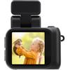 Pissente Fotocamera Portatile 1080P Full HD per Vlogging Registrazione Video 24MP Zoom Digitale Immagini Vibranti Uso Quotidiano Eventi Mini Portatile Studenti Regali Donne