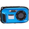 Tangxi Fotocamera Subacquea HD, Fotocamera Subacquea Selfie Selfie da 48 MP 5 M con Display LCD da 2,4 Pollici, Zoom 16X, Microfono Integrato, per Immersioni in Campeggio e Snorkeling (BLUE)