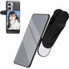 Generisch Specchio con pinza per selfie - di riflessione per fotocamera Vlog, filtro foto ad alta definizione, adattatore angolare per smartphone, specchio portatile con clip per riunioni, riunioni