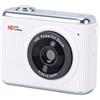 Tangxi Mini Fotocamera Portachiavi da 2,5K, Mini Fotocamera HD da 64 MP con Dimensioni Pollici Piccola Videocamera con Schermo da 1,4 Pollici per Feste di Viaggio All'aperto (WHITE)