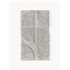 Westwing Collection Tappeto soffice a pelo lungo con motivo in rilievo Jade -