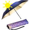 Knirps Ombrello tascabile US.050 Ultra Light Slim Manual con protezione UV e dal calore - Gold HeatShield - Metallics
