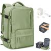 BJLFS Zaino da Viaggio Ryanair 40x30x20 Sottovuoto Bagaglio a mano 40x30x20 Wizzair,Borsa da viaggio Donna impermeabile Borsa da Cabina per Easyjet 45x36x20 Zaino Airbag Sottovuoto con pompa