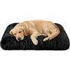 Ravytha Cuccia Cane Interno, Cuscino per Cani, Brandina per Cani, Cucce per Cani da Interno, Letto per Cani, Cuccia Cane Grande, Lettino per Cani, Tappetino, Tappeto, Materasso, Nero