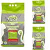 Generico Nest Lettiera per Gatti Bentonite Agglomerante - Palla super Compatta - Depolverizzata - Odor Control - Carbone Attivo- 3x5 lt totale 15 lt Lettiera Agglomerante per Gatto