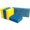 Aquaristikwelt24 Spugnette + Giappone Matte Set per CBF 350 stagno filtro filtro spugna di ricambio