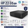 HP Z2 G5 Workstation Ricondizionata SFF Intel Xeon W-1250 Ram 16GB SSD 1TB Quadro P1000 Windows 11 Pro