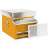 Casagrande Arnia Dadant Blatt 10 favi fondo fisso 21H nomadismo 17kg Casagrande - Giallo