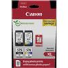 Canon PG-575XL+CL-576XL nero / differenti colori / Bianco Value Pack (+ 10x15 cm Fotopapier 50 Blatt) - PG-575XL+CL-576XL