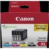 Canon PGI-2500 XL Multipack nero / ciano / magenta / giallo (9254B010) - PGI-2500 XL