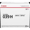Canon 039h nero toner (0288C001) - 039H