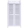 LANTUS Armadietto portaoggetti per WC, armadio, mensola regolabile, gambe resistenti all'acqua, piccoli spazi, piccolo armadio da bagno per bagno, soggiorno, 40 x 35 x 90 cm (quattro livelli)