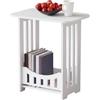 Dorccsi Tavolino laterale con contenitore, tavolino rettangolare piccolo, 12, 6x8, 7x15, 8 pollici, comodino, tavolini laterali moderni e minimalisti per comodino, soggiorno, bagno, tavo