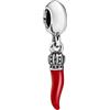 Generico Charms Pandora791361EN09 Charm Pendente Cornino Portafortuna