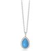 Mabina Gioielli - Collana Donna - Girocollo in argento con turchese - 553532