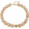 SIXDUTON Collana da donna con perle in resina colorata, Choker Statement, stile bohémien, regolabile, bigiotteria per l'estate, la spiaggia, tutti i giorni, Einheitsgröße, Acrilico, Non pietra