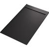 OLIMPO DOCCE - Piatto doccia in marmo resina NERO pietra cemento PRESTIGE - 90x130