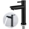 Fine jade2 Rubinetti Monocomando in Acciaio Inox 304 Miscelatore Monocomando Rubinetti per lavabo Bagno Con beccuccio alto