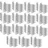Offgridtec 150 pz. Gancio da tetto inox, montaggio solare regolabile in 3 direzioni, acciaio VA 5 mm, regolazione altezza 45-60 mm, per tetti in tegole/scandole e profili in alluminio 4x4