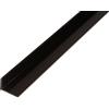 Alberts 498696 - Profilo angolare, in plastica, nero, 1000 x 30 x 20 mm, set da 7 pezzi
