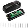 Fadnhys Fotocellula Cancello, Fotocellula Cancello, Fotocellule Universali a Infrarossi per Cancello e Porta Automatica, Cellula Fotoelettrica Regolabile 90°, Alimentazione AC/DC 12-24V, Portata 20m, IP55