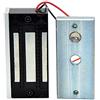 AOAMZ Serratura magnetica elettrica 60 KG/130lbs Serratura Elettronica, Serratura per Porta Garage 12V Fail safe NC Serratura Elettrica Forza di Tenuta per Sistema di Controllo Accessi