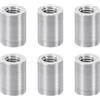 PATIKIL 12pz Distanziali Alluminio M3 Distanziali Metallici M3 Alluminio 3mm ID x 5mm OD x 8mm L Distanziali Filettati per Viti Standoff Rotondi per Auto Rc Droni Schede Madri Argento