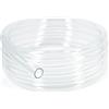 Kelepu Tubo Flessibile in PVC da 10 x 12 mm, Tubo in Plastica Trasparente da 5 Metri, Tubo a Parete Sottile con Spessore di 1 mm per Applicazioni a Bassa Pressione
