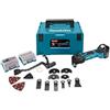 Makita Strumento multifunzione 18V LXT (1 x 5.0 Ah) con accessori in MAKPAC - MAKITA DTM51T1JX2