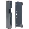 Miratic Contropiastra Serratura Profilo 40x40mm Cassetta per Apriporta Serratura Elettrica 12v Piastra di Fissaggio Zincata e Verniciata a Polvere Tre Colori Disponibili (antracite)